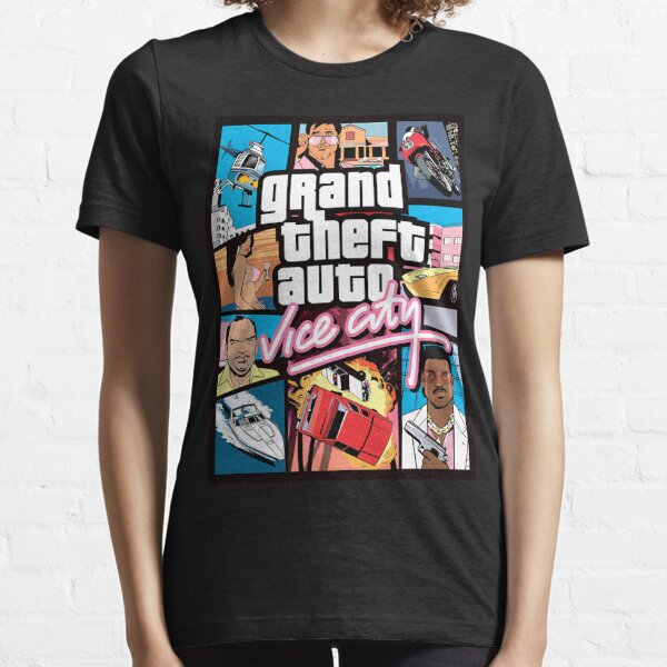 Grand Theft Auto Vice City Cover Essential T-Shirt
