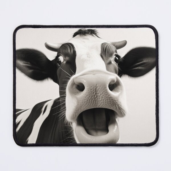 Item preview, Cow With Its Mouth Open  designed and sold by CustomCoolStuff.