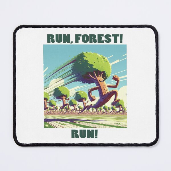 Item preview, Run Forest Run designed and sold by jamdoodle.