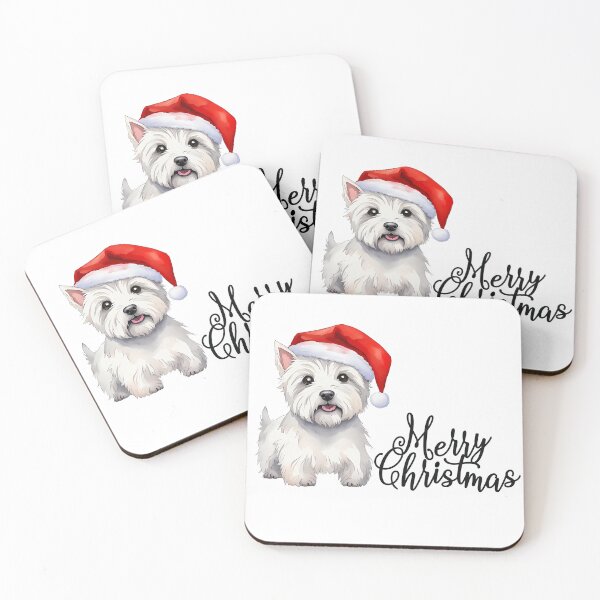 Item preview, Merry Christmas Westie designed and sold by WarmAndWestie.