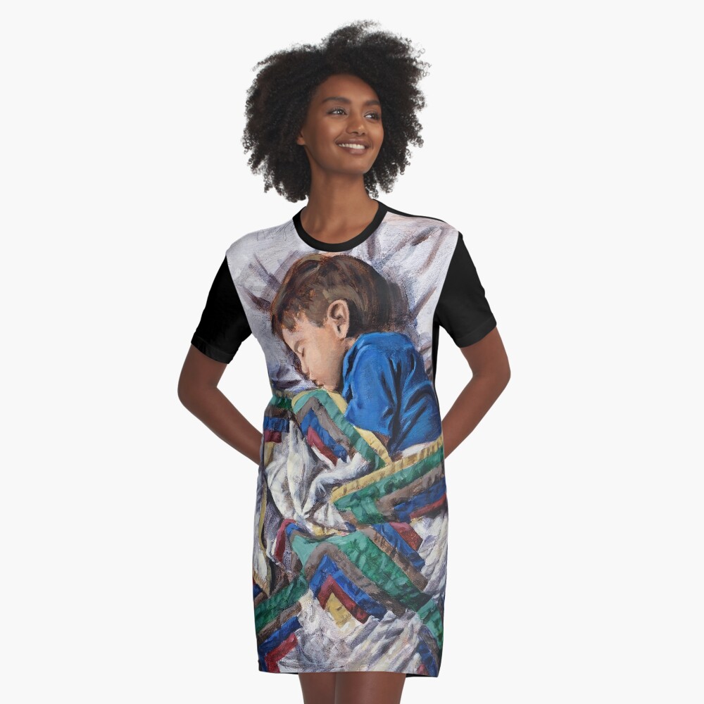 Item preview, Graphic T-Shirt Dress designed and sold by rontaylorcrouch.