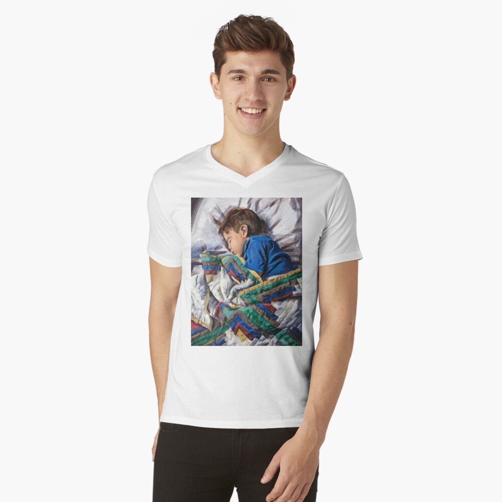 Item preview, V-Neck T-Shirt designed and sold by rontaylorcrouch.