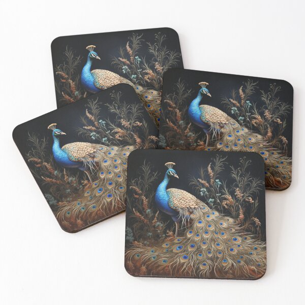 Item preview, Peacock Prancing Majestically designed and sold by CustomCoolStuff.