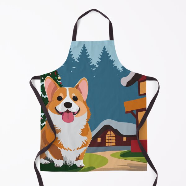 Item preview, Corgi in Santa's Town designed and sold by Corgi-at-night.