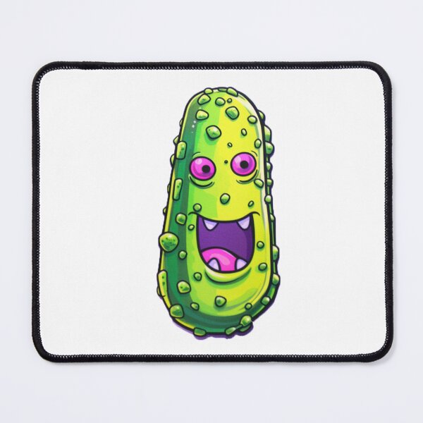 Item preview, Crazy Smiling Cartoon Pickle designed and sold by ReverseBleach.