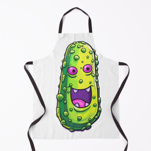 Item preview, Crazy Smiling Cartoon Pickle designed and sold by ReverseBleach.