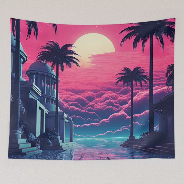 Item preview, Vaporwave Dreams: Nurturing the Cosmic Horizon designed and sold by Mullet Monkey.