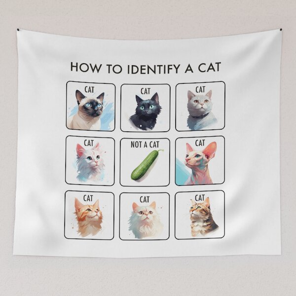 Item preview, How To Identify A Cat designed and sold by Pete Ross.