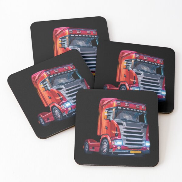 Item preview, Vabis V8 Euro Truck Fan Art designed and sold by TruckerPLShop.