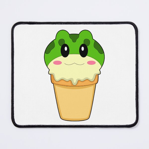 Item preview, Frog Ice cream cone designed and sold by Snabdesign84.