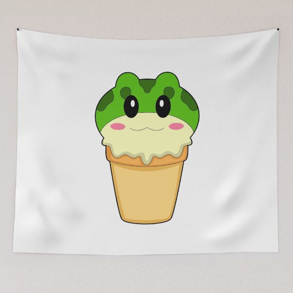 Item preview, Frog Waffle ice cream designed and sold by Snabdesign84.