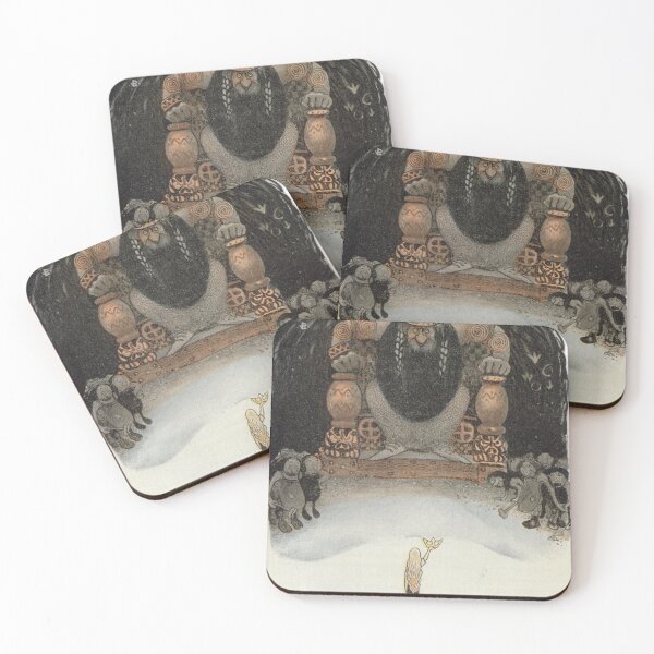 Item preview, Dag and Daga, and the Flying Troll of Sky Mountain - John Bauer designed and sold by forgottenbeauty.
