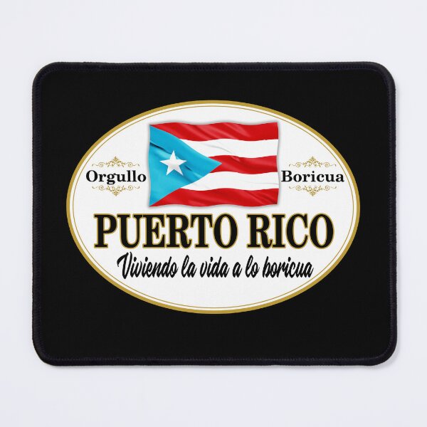 Item preview, Viviendo la vida a lo boricua - Flag of  Puerto Rico designed and sold by obedtheartist.