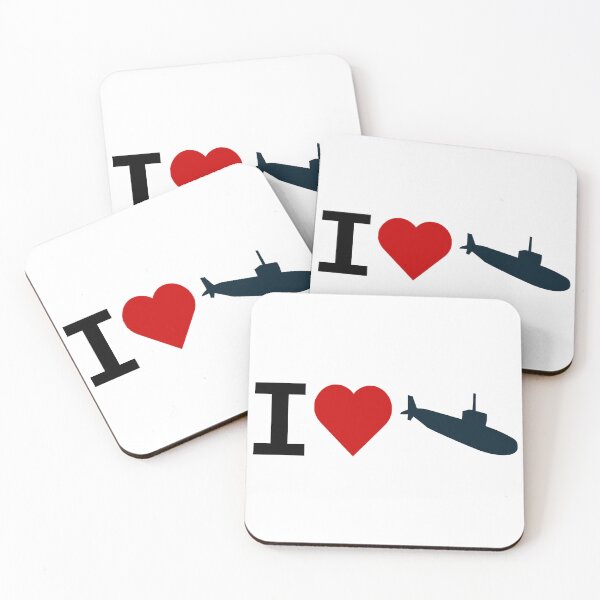 Item preview, I Heart Submarines designed and sold by Eggroll the Cat.