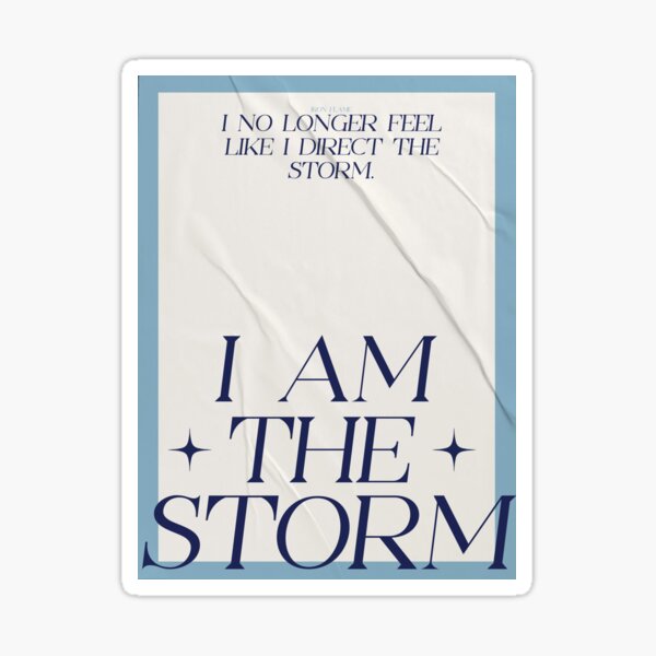 Item preview, I Am The Storm – Violet Sorrengail (Iron Flame)  designed and sold by LiteratiOnline.