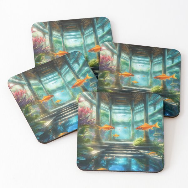 Item preview, Underwater temple designed and sold by AIartistIT.