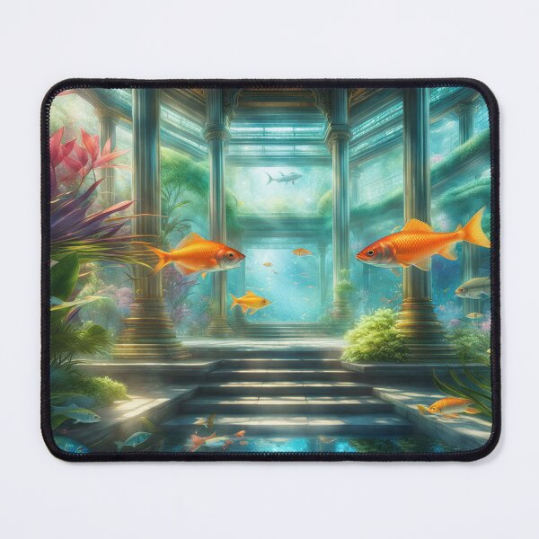 Item preview, Underwater temple designed and sold by AIartistIT.