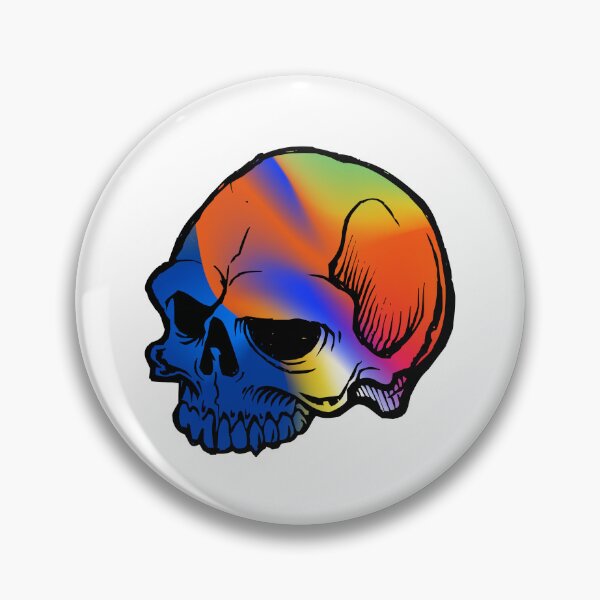 Item preview, Colorful Skull  designed and sold by Ryu12.