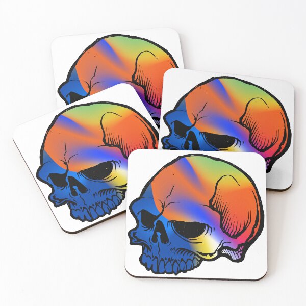 Item preview, Colorful Skull  designed and sold by Ryu12.