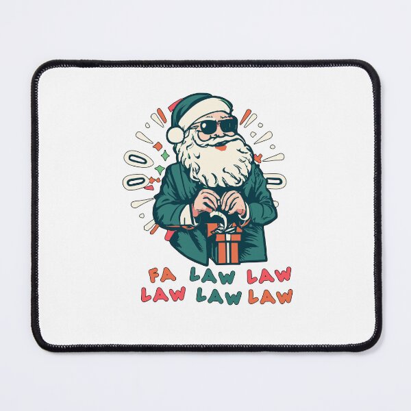 Item preview, funny lawyer christmas santa fa law law Merry Christmas designed and sold by BestTee4You.