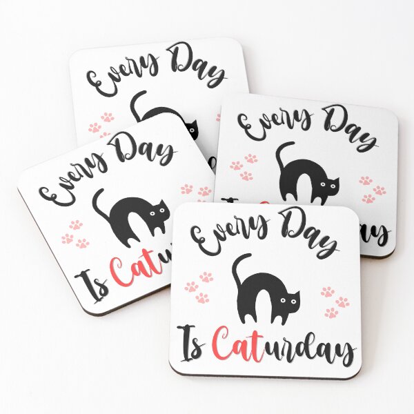 Item preview, Every Day is Caturday designed and sold by EVA4designs.