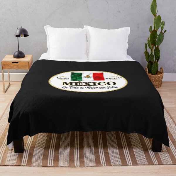 Item preview, La Vida es Mejor con Salsa - Flag of  Mexico designed and sold by obedtheartist.