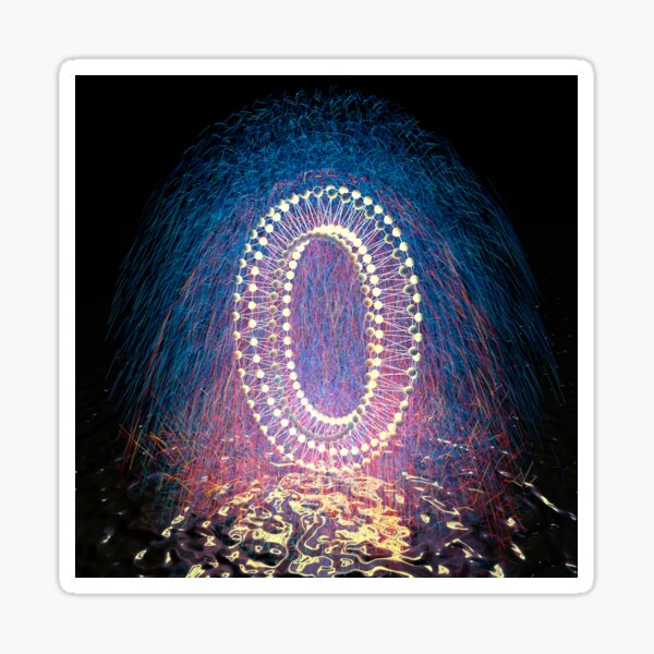 Number 0 Sticker