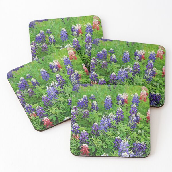Item preview, Field of Multicolored Bluebonnets designed and sold by elisewied.