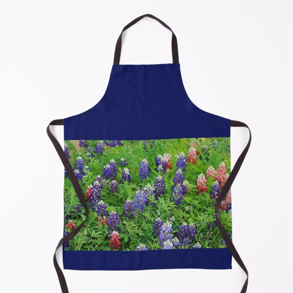 Item preview, Field of Multicolored Bluebonnets designed and sold by elisewied.