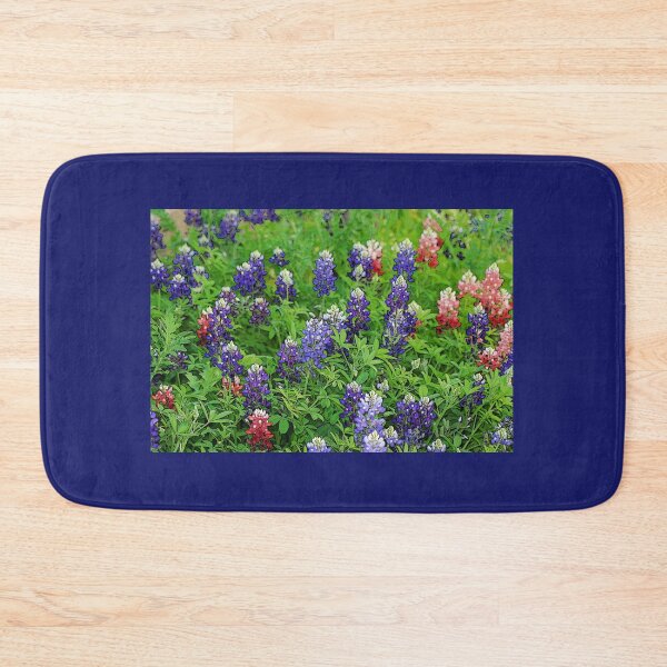 Item preview, Field of Multicolored Bluebonnets designed and sold by elisewied.