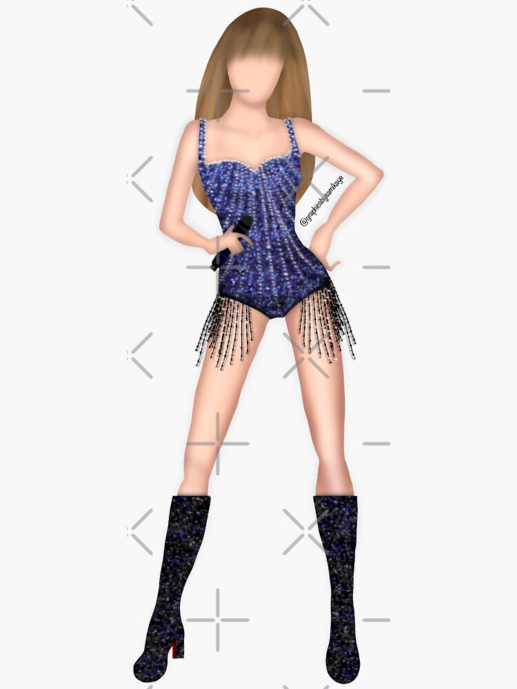 Reputation Snake Bodysuit Eras Tour Drawing Sticker for Sale by  graphicsbysami