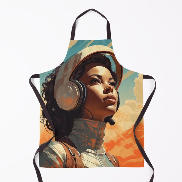 Item preview, Afrofuturism Art designed and sold by MidJourneymen.