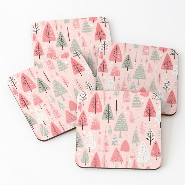 Item preview, Winter trees hygge pattern designed and sold by FatBirdie.