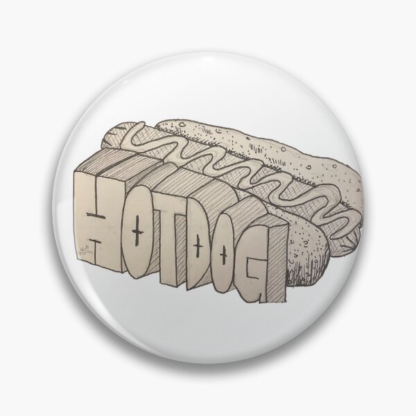 Item preview, Hotdog Sketch designed and sold by Gabriel Espinosa.