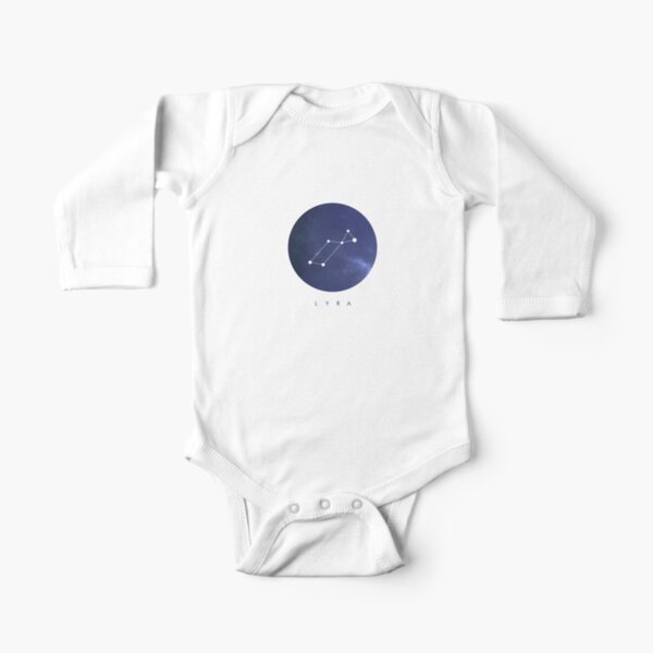 Lyra Constellation Long Sleeve Baby One-Piece