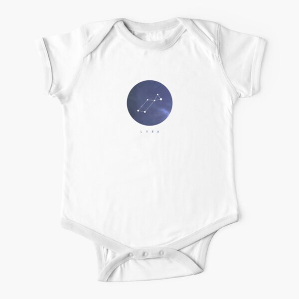Lyra Constellation Short Sleeve Baby One-Piece