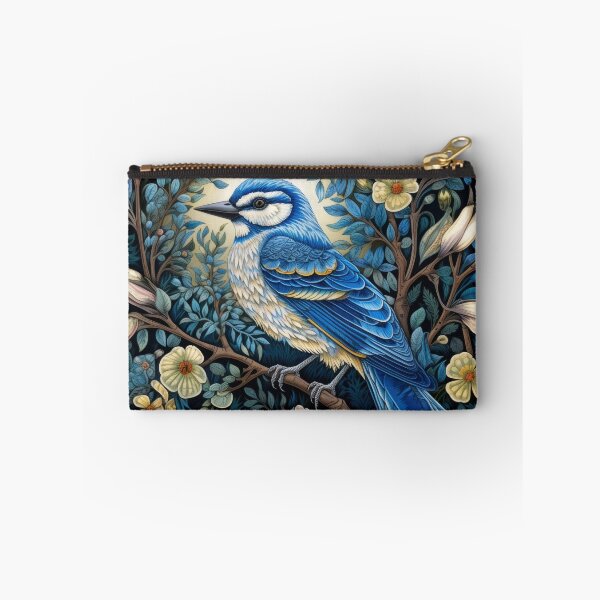 Item preview, Blue Jay Birds Vintage Art designed and sold by WallyPink.