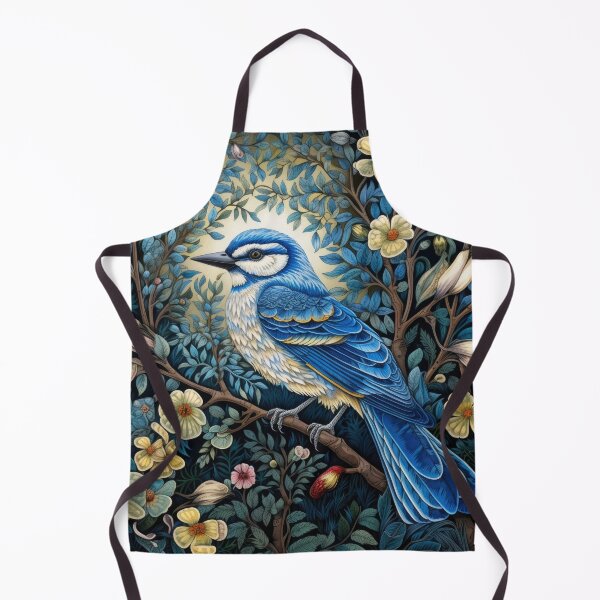 Item preview, Blue Jay Birds Vintage Art designed and sold by WallyPink.