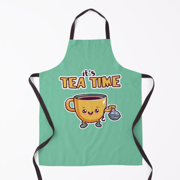 Item preview, tea time cute drawing chibi cup of tea designed and sold by huggymauve.