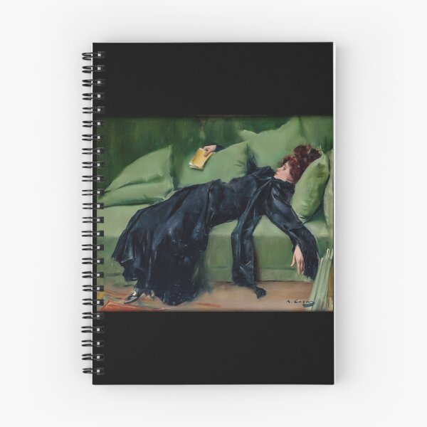 Item preview, Jove Decadent - Ramon Casas 1899 - Decadent Woman After the Ball designed and sold by Arwen-Art.