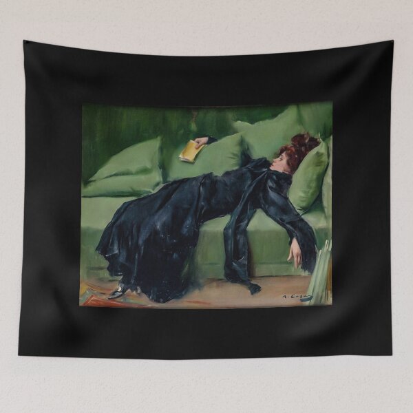 Item preview, Jove Decadent - Ramon Casas 1899 - Decadent Woman After the Ball designed and sold by Arwen-Art.