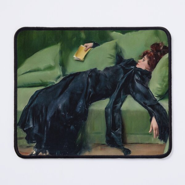 Item preview, Jove Decadent - Ramon Casas 1899 - Decadent Woman After the Ball designed and sold by Arwen-Art.