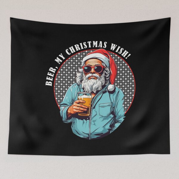 Item preview, Beer my Christmas wish designed and sold by ZenStickConcept.