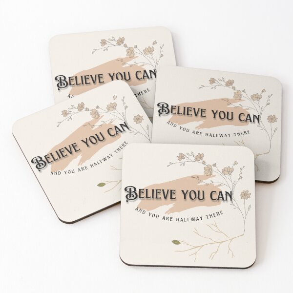 Item preview, Believe You Can, and you are Halfway There designed and sold by Uplifting4You.