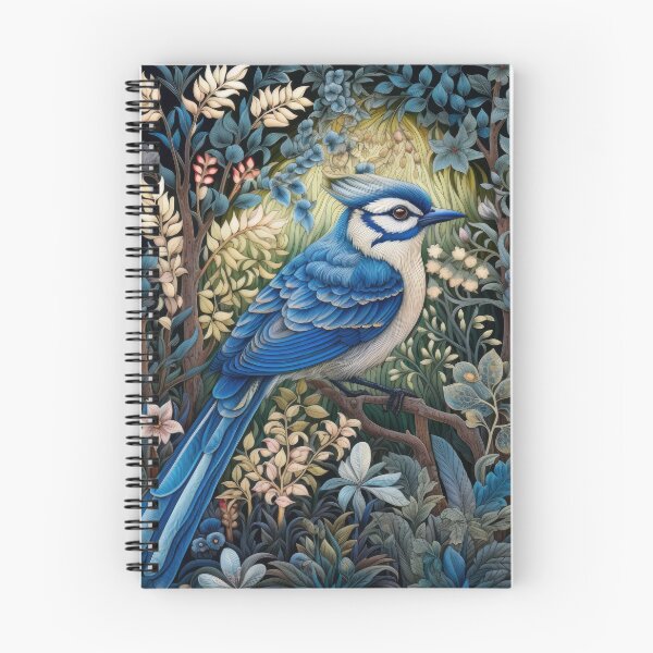 Item preview, Blue Jay Birds Vintage Art designed and sold by WallyPink.