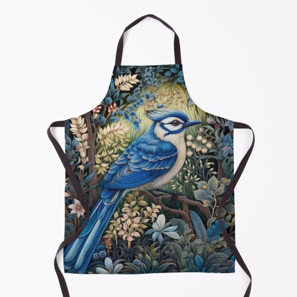Item preview, Blue Jay Birds Vintage Art designed and sold by WallyPink.