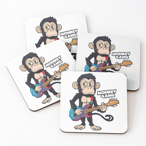 Item preview, Monkey Gang designed and sold by NotesForMusic.