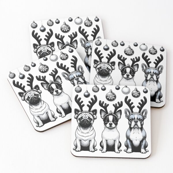 Item preview, Canine Carolers, all in Christmas Harmony designed and sold by EpicPaws.