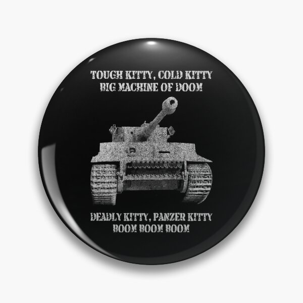 Item preview, Panzer VI Tiger I Tank Meme Gift Tough Kitty, Cold Kitty designed and sold by MilitaryMart.