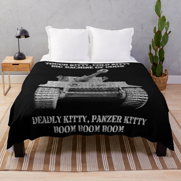 Item preview, Panzer VI Tiger I Tank Meme Gift Tough Kitty, Cold Kitty designed and sold by MilitaryMart.